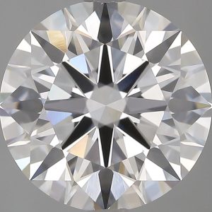 2.72-Carat Round Shape Lab Grown Diamond