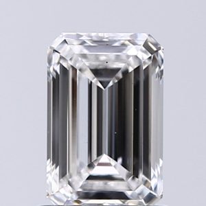 1.0-Carat Emerald Shape Lab Grown Diamond