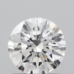 0.83-Carat Round Shape Lab Grown Diamond