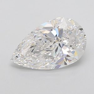 4.22-Carat Pear Shape Lab Grown Diamond