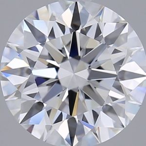 2.58-Carat Round Shape Lab Grown Diamond