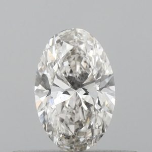 0.33-Carat Oval Shape Lab Grown Diamond