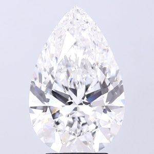 4.09-Carat Pear Shape Lab Grown Diamond