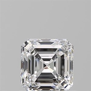 0.93-Carat Asscher Shape  Diamond