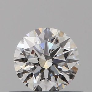 0.37-Carat Round Shape  Diamond