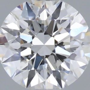 0.43-Carat Round Shape  Diamond