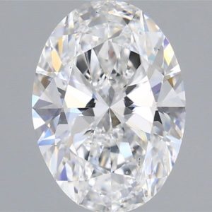 2.01-Carat Oval Shape Lab Grown Diamond