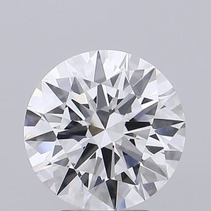 3.0-Carat Round Shape Lab Grown Diamond