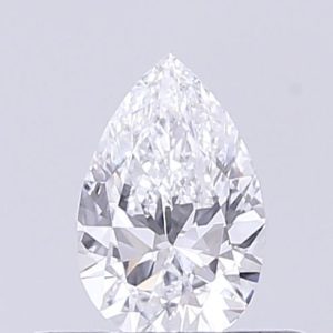 0.32-Carat Pear Shape Lab Grown Diamond