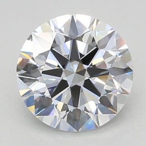 2.01-Carat Round Shape Lab Grown Diamond