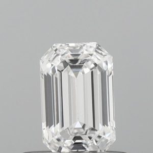 0.49-Carat Emerald Shape Lab Grown Diamond