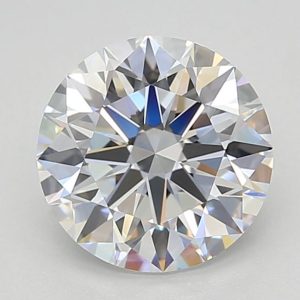2.08-Carat Round Shape Lab Grown Diamond