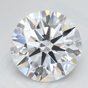 2.01-Carat Round Shape Lab Grown Diamond