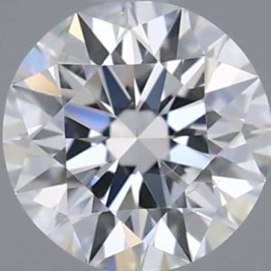 0.32-Carat Round Shape Lab Grown Diamond