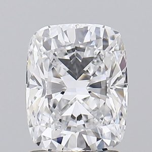 1.36-Carat Cushion Shape Lab Grown Diamond
