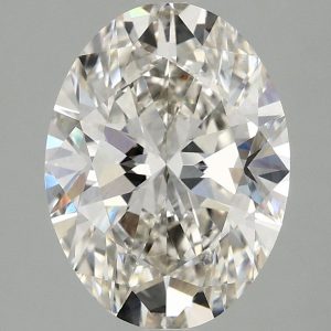 2.85-Carat Oval Shape Lab Grown Diamond