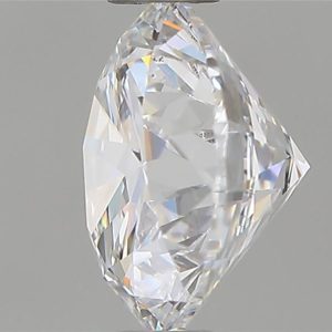 0.9-Carat Round Shape Lab Grown Diamond