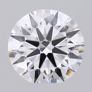 0.9-Carat Round Shape Lab Grown Diamond