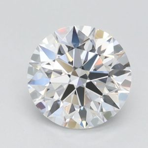 0.88-Carat Round Shape Lab Grown Diamond