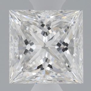 0.93-Carat Princess Shape Lab Grown Diamond