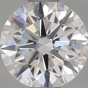 0.69-Carat Round Shape Lab Grown Diamond
