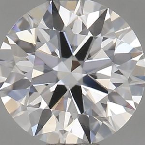 0.69-Carat Round Shape Lab Grown Diamond