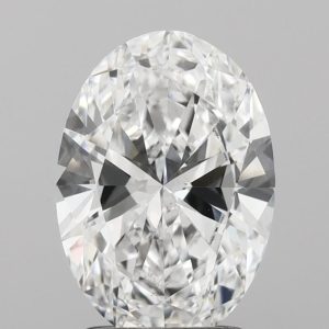 2.0-Carat Oval Shape Lab Grown Diamond