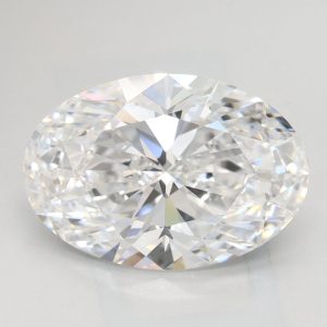 2.69-Carat Oval Shape Lab Grown Diamond
