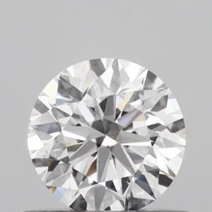 0.52-Carat Round Shape Lab Grown Diamond