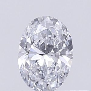 0.43-Carat Oval Shape Lab Grown Diamond