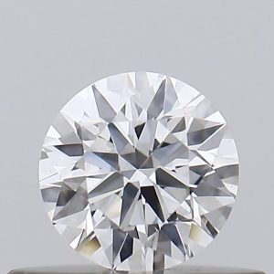 0.34-Carat Round Shape Lab Grown Diamond