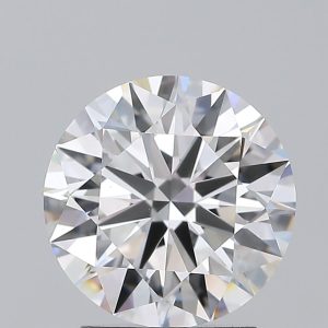 2.26-Carat Round Shape Lab Grown Diamond