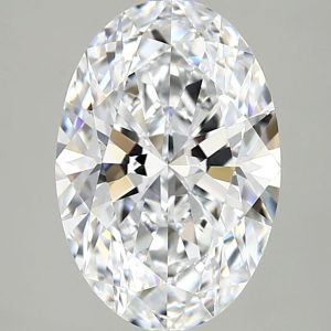 3.06-Carat Oval Shape Lab Grown Diamond