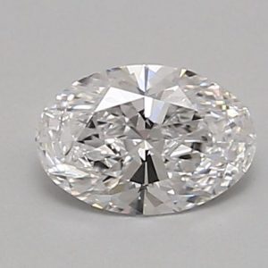 0.66-Carat Oval Shape Lab Grown Diamond