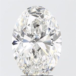 3.04-Carat Oval Shape Lab Grown Diamond