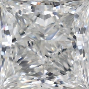 0.97-Carat Princess Shape Lab Grown Diamond