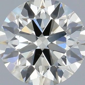 0.37-Carat Round Shape  Diamond