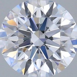 0.32-Carat Round Shape Lab Grown Diamond