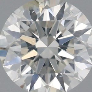 0.38-Carat Round Shape  Diamond