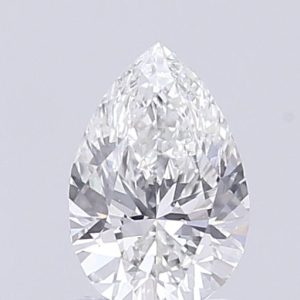 0.49-Carat Pear Shape Lab Grown Diamond