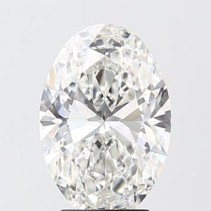 3.09-Carat Oval Shape Lab Grown Diamond