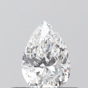 0.52-Carat Pear Shape Lab Grown Diamond