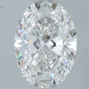 3.24-Carat Oval Shape Lab Grown Diamond