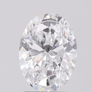 1.5-Carat Oval Shape Lab Grown Diamond