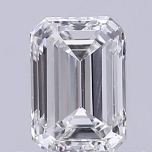 0.33-Carat Emerald Shape Lab Grown Diamond