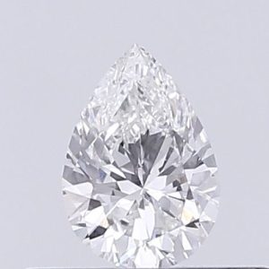 0.49-Carat Pear Shape Lab Grown Diamond