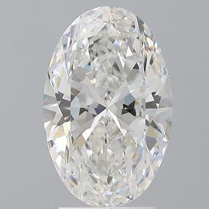 3.02-Carat Oval Shape Lab Grown Diamond