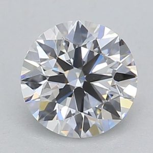 0.4-Carat Round Shape Lab Grown Diamond