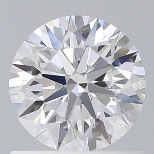 0.9-Carat Round Shape Lab Grown Diamond