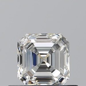 0.5-Carat Asscher Shape Diamond